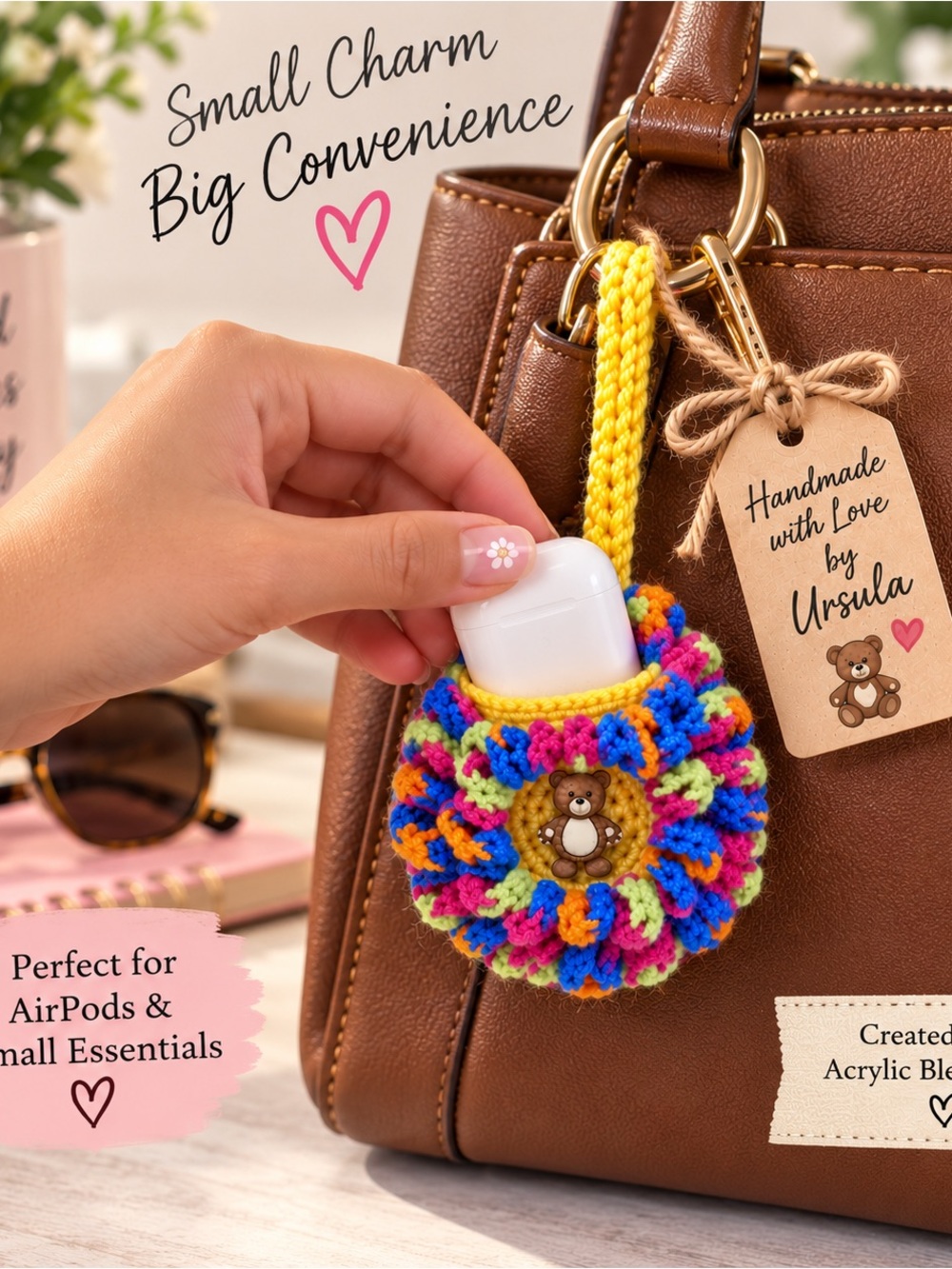 Bag Charm, Min pouch - Picture 5 of 6